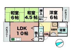 ベルデュウラ池上の間取り画像