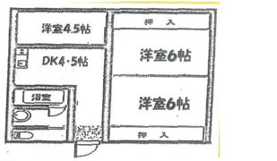 グリーンハイツ北門の間取り画像
