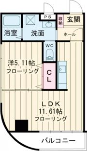 ヒルクレスト越谷の間取り画像