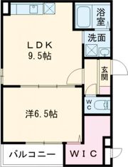 フジパレス上神田Ⅲ番館の間取り画像