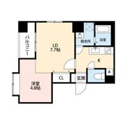 パークハイツ長岡の間取り画像