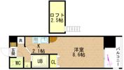 グラビスコート紙屋町の間取り画像