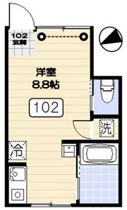 Blanc Couleurの間取り画像