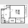 ピースフル泉12(家具家電付)の間取り画像
