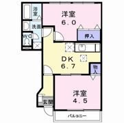 ブルックサイドエレガンスの間取り画像