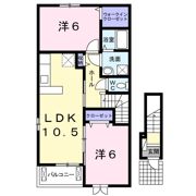 アンソレイェ Ⅰの間取り画像