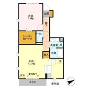 エクセレントヒル Ⅱ棟の間取り画像