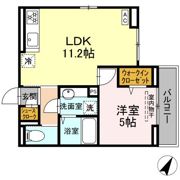 D Paina 上小田中の間取り画像