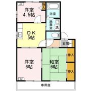 サンディアス B棟の間取り画像