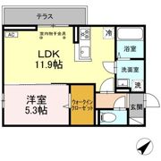 ディーシャンブル八田Ⅱの間取り画像