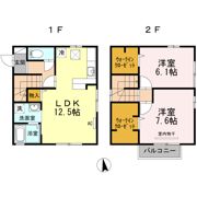 Dーroom西ハゼの間取り画像