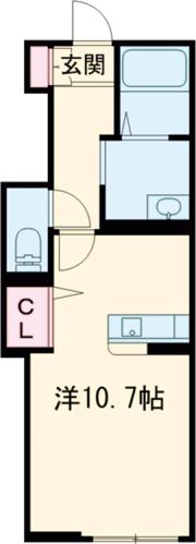リオリエント益生の間取り画像