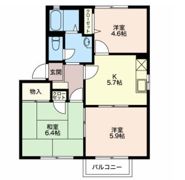 シャンテ大寺 Bの間取り画像