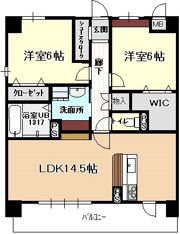 アルバグランデの間取り画像