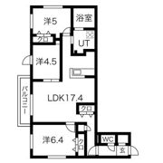 CreaResidence発寒南の間取り画像