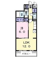 メゾンフランⅡの間取り画像