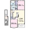 ベルウッド八街Ⅲの間取り画像