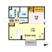 アブニールの間取り画像