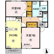 シャンテKUROZUMIの間取り画像