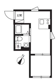 アピチェ田園調布の間取り画像