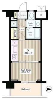 コンチェルト杉並の間取り画像