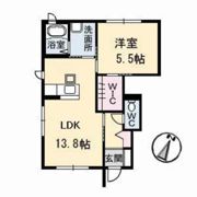 ウィンディアライフ若葉 B棟の間取り画像