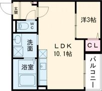 Jack biwajimaⅡの間取り画像