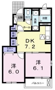 サンハイツⅠの間取り画像
