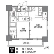 カスタリア三ノ輪の間取り画像