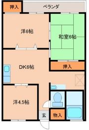 ナンシーコーポの間取り画像