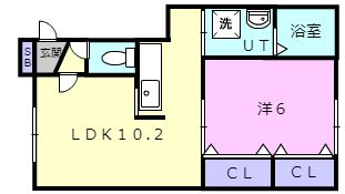 ピークⅠの間取り画像