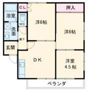 コーポGENⅢの間取り画像