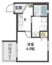 ワコーレヴィータ神戸中山手の間取り画像