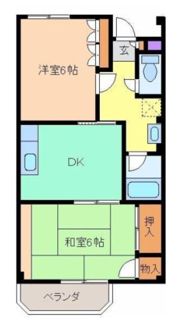 グランソルジュの間取り画像