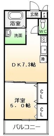 Regina．Ⅰ 7番館の間取り画像