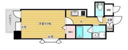 【三篠町】メルシー博丈の間取り画像