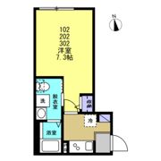 ベイルーム本厚木グランの間取り画像