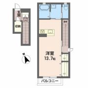 クオレールSの間取り画像