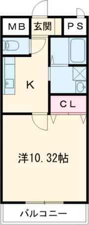 ランドマーク西町の間取り画像