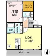 D-room桜町 C棟の間取り画像