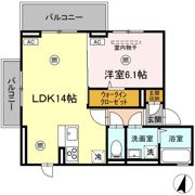 コアーズの間取り画像