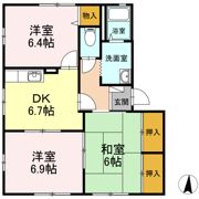 ボヌール羽屋Cの間取り画像