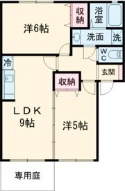 アセラE棟の間取り画像