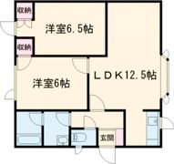 ガーデン川原Ⅰの間取り画像