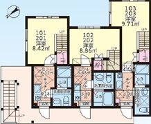 ベルジュエール町田の間取り画像