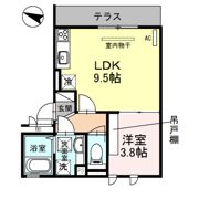 エムズ パリオの間取り画像