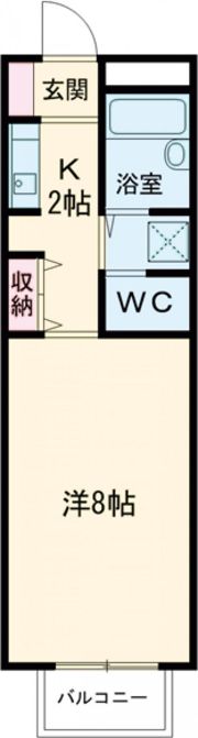 プチハイツ石井の間取り画像