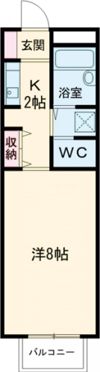 プチハイツ石井の間取り画像