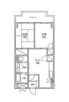 フラワーマンションの間取り画像
