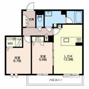 ラフ アンド タフ 向山の間取り画像